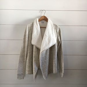 Faux Fur Lined Sherpa Sweater Sonoma